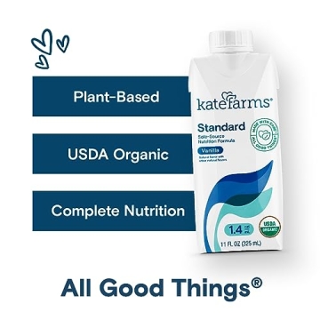 KATE FARMS Vegan Protein Shake - 20g Protein, Organic Nutrients
