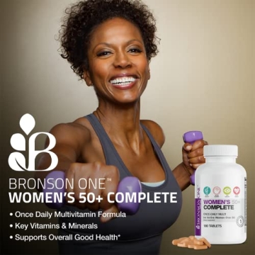 Bronson ONE Daily Women’s 50+ Multivitamin 180 Tablets