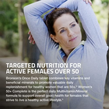 Bronson ONE Daily Women’s 50+ Multivitamin 180 Tablets