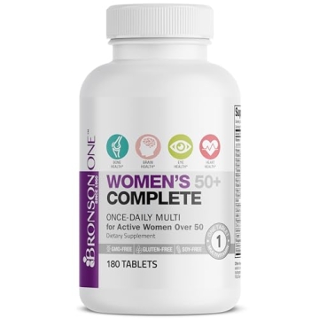 Bronson ONE Daily Women’s 50+ Multivitamin 180 Tablets