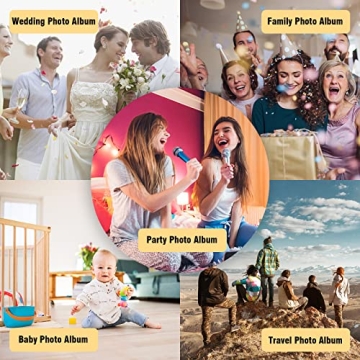 Aevdor 240 Pockets 4x6 Photo Album with Memo Areas