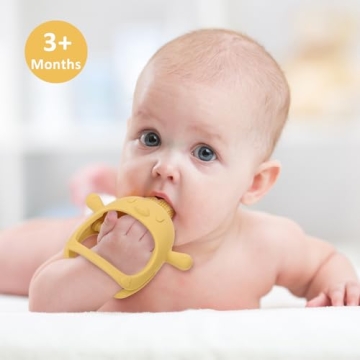 Socub Chick-Shaped Glove Teether for Infants Teething Relief