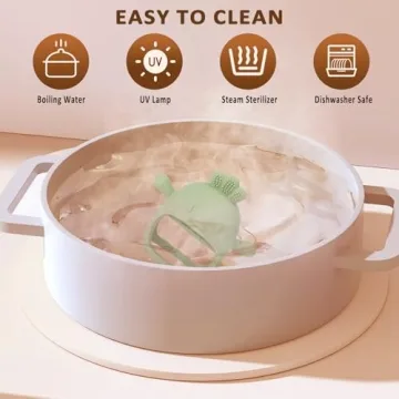 Socub Chick-Shaped Glove Teether for Infants Teething Relief