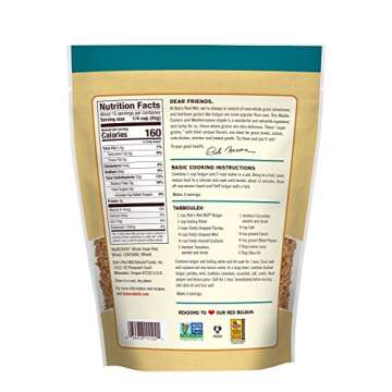 Bob's Red Mill Red Bulgur Hard Wheat, 24 Ounce Pack