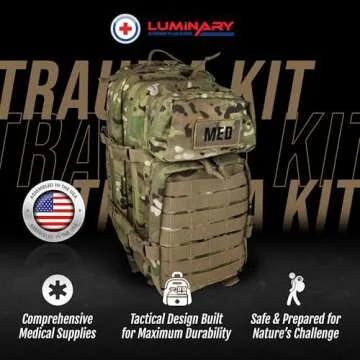 Luminary Tactical Trauma Kit - Essential First Aid Supplies