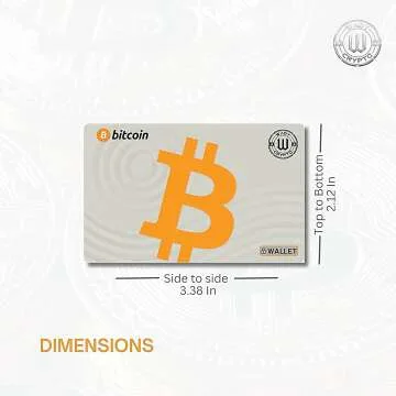 Bitcoin Air-Gapped Cold Storage Wallet Card