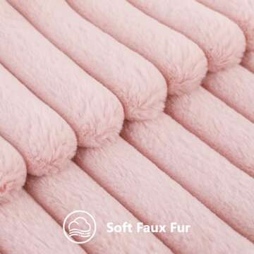 decorUhome Valentine's Day Faux Fur Spring Throw Pillow Covers 18x18 Set of 2, Decorative Soft Plush...