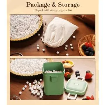 1.1lbs Ceramic Pie Weights - Perfect for All Pies