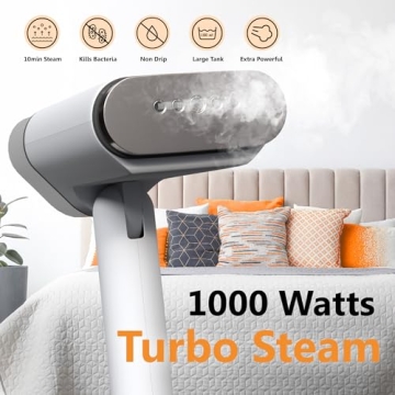 Pionix Handheld Garment Steamer for Travel and Home