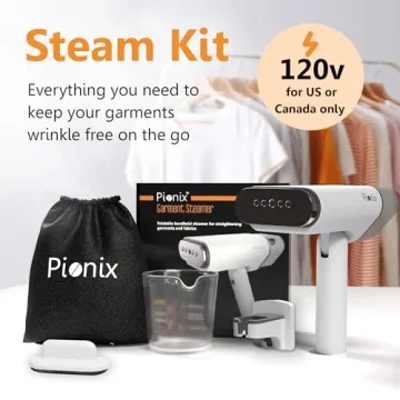 Pionix Handheld Garment Steamer for Travel and Home