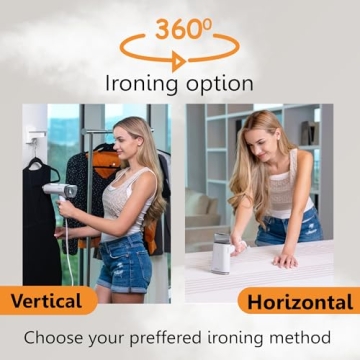 Pionix Handheld Garment Steamer for Travel and Home