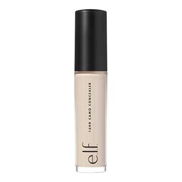 e.l.f. 16HR Camo Concealer, Full Coverage, Highly Pigmented Concealer With Matte Finish, Crease-proo...