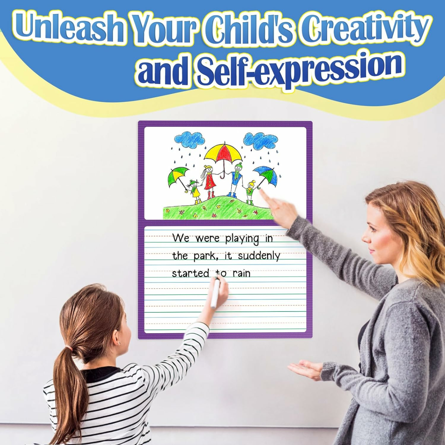 Magnetic Draw & Write Paper for Classroom Use