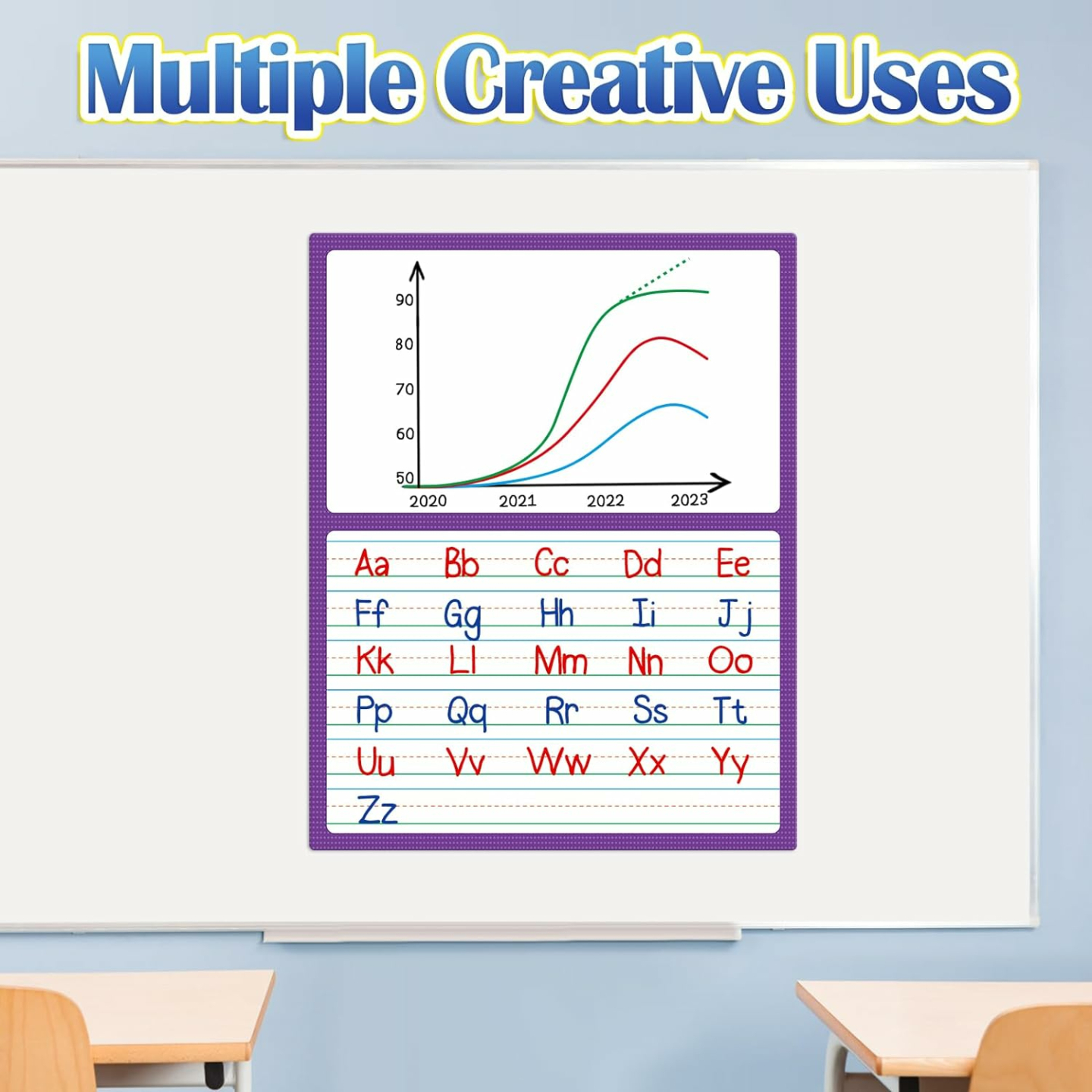 Magnetic Draw & Write Paper for Classroom Use