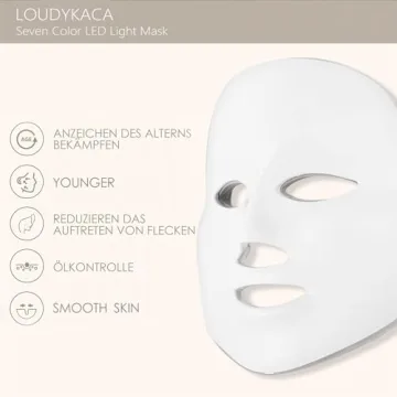 LOUDYKACA LED Face Mask for Radiant Skin Therapy