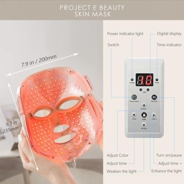 LOUDYKACA LED Face Mask for Radiant Skin Therapy