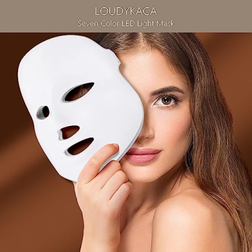 LOUDYKACA LED Face Mask for Radiant Skin Therapy