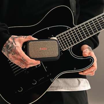 Positive Grid Spark GO 5W Ultra-Portable Smart Guitar Amp, Headphone Amp & Bluetooth Speaker with Sm...