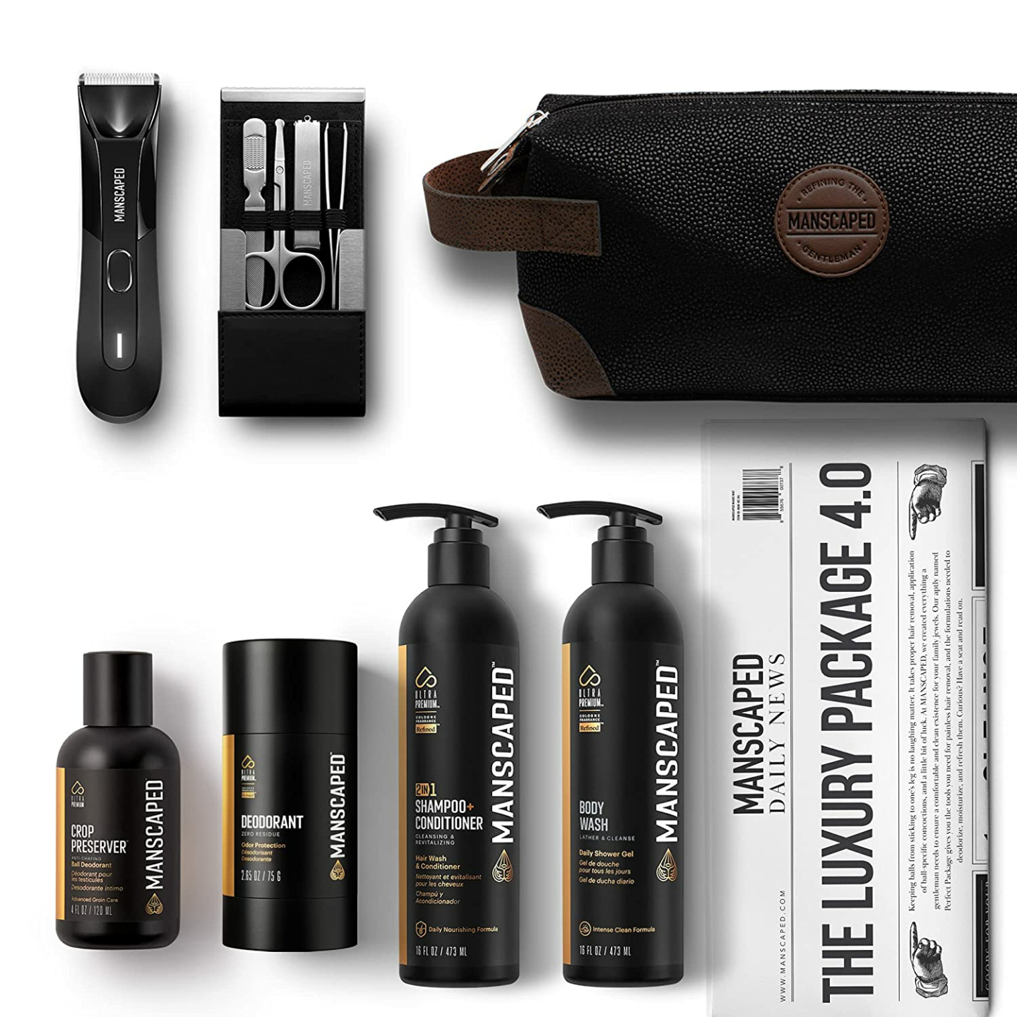 MANSCAPED® Luxury Package 4.0 Grooming Kit