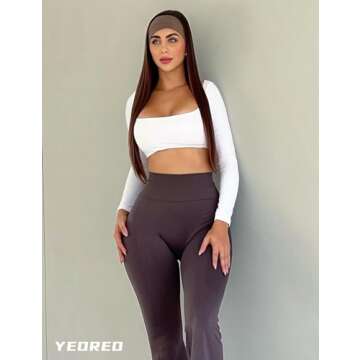 YEOREO Kyla Crop Top for Women - Stylish & Comfy Activewear