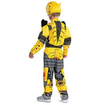 Bumblebee Costume for Kids, Official Adaptive Transformers Costume with Accessibility Features, Clas...