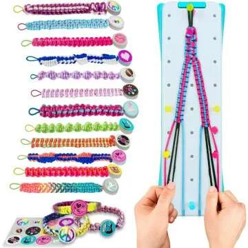 Friendship Bracelet Making Kit for Girls Ages 6-12