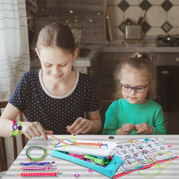 Friendship Bracelet Making Kit for Girls Ages 6-12