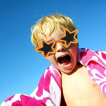 ArtCreativity Star Sunglasses Set of 12 for Kids Fun