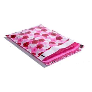 Designer Poly Mailers 10x13: Sample Variety Pack ~ Anchor, Daisy, Hibiscus, Arrow, Cactus, Pink & Mint Aloha, Watermelon, Flamingo, Pineapple Printed Self Sealing Shipping Poly Envelopes Bag (30 Pcs)