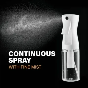 2 Pack Continuous Spray Bottles for Hair and Home