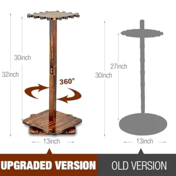 Ghosthorn Fishing Rod Holder - 360 Degree Rotating Rack