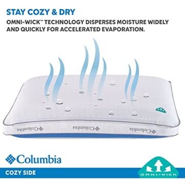 Columbia Cooling Gel Memory Foam Pillow for Ultimate Comfort