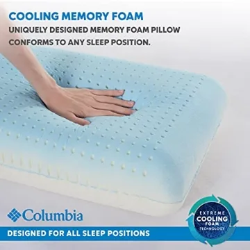 Columbia Cooling Gel Memory Foam Pillow for Ultimate Comfort