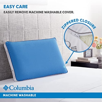 Columbia Cooling Gel Memory Foam Pillow for Ultimate Comfort