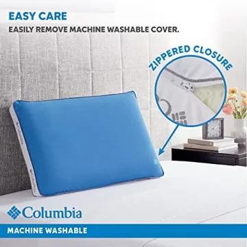 Columbia Cooling Gel Memory Foam Pillow for Ultimate Comfort