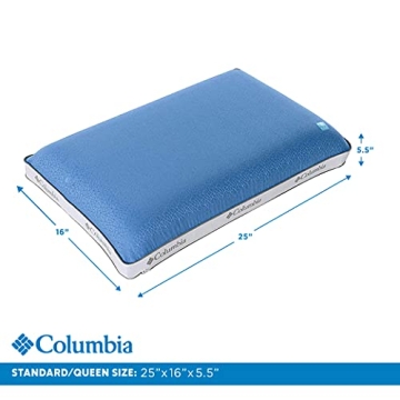 Columbia Cooling Gel Memory Foam Pillow for Ultimate Comfort