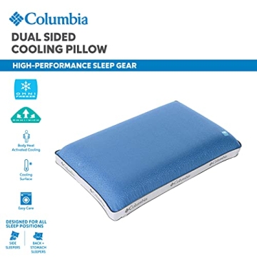 Columbia Cooling Gel Memory Foam Pillow for Ultimate Comfort
