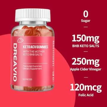 DREAVIO Keto ACV Gummies for Weight Loss & Wellness