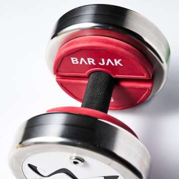 Bar Jak Micro Plates. 1 KG / 2.2 LBS Dumbell Fractional Weight Plate, x4 Pieces, Dumbell Weights, Kettlebell weights Training, Strength Training Micro Plates Weight Plate