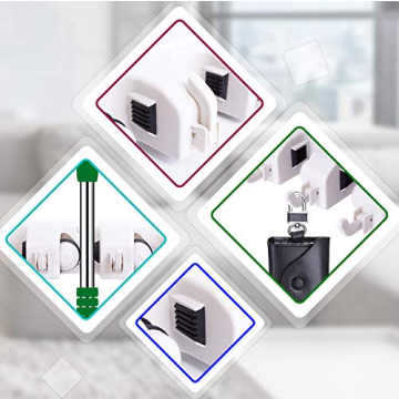 Heavy Duty Wall Mount Broom Mop Holder Organizer