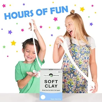Soft Clay for Slime Making - Versatile & Kid-Friendly