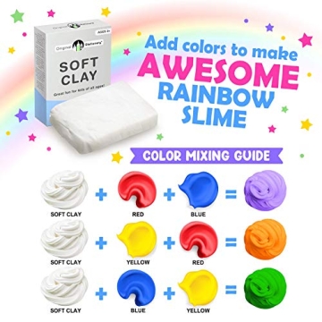 Soft Clay for Slime Making - Versatile & Kid-Friendly