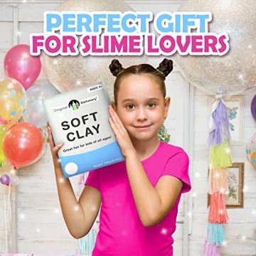 Soft Clay for Slime Making - Versatile & Kid-Friendly
