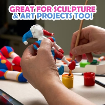 Soft Clay for Slime Making - Versatile & Kid-Friendly