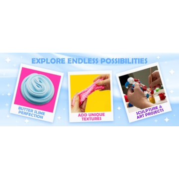 Soft Clay for Slime Making - Versatile & Kid-Friendly