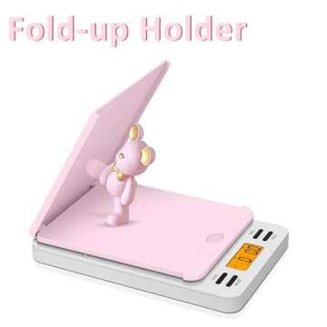 Fuzion Digital Postal Scale - 86 lb Capacity with Hold, Tare & Flip Holder for Accurate Shipping Mea...