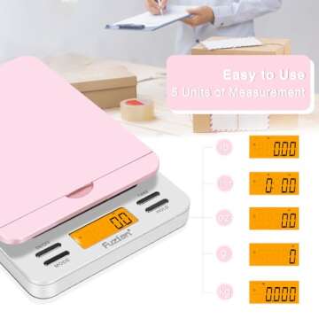 Fuzion Digital Postal Scale for Accurate Shipping Weighing  
