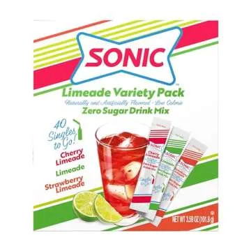 SINGLES TO GO! Sonic Limeade, Flavoraid Aguas Frescas and Welchs Variety, Powdered Drink Mix Variety Pack Boxes - 40ct Boxes, 120 Total Servings (Pack of 3)