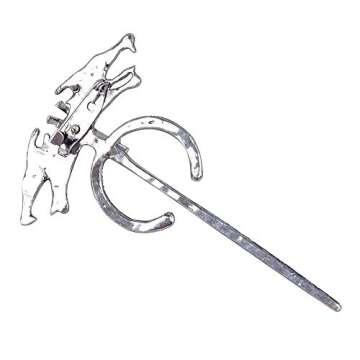 Daenerys Targaryen Silver Dragon Brooch for Cosplay