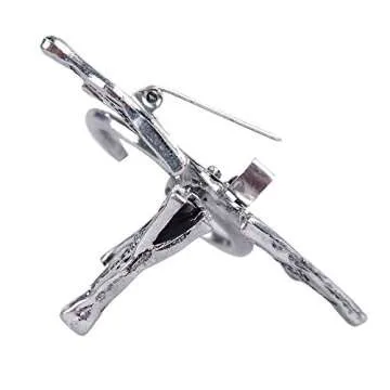 Daenerys Targaryen Silver Dragon Brooch for Cosplay